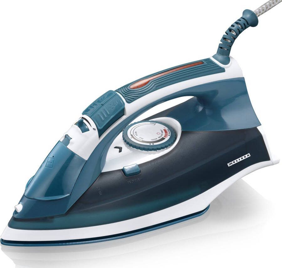 Melissa Strijkijzer Stoomstrijkijzer 2200W 300 ml 16390052 Blauw