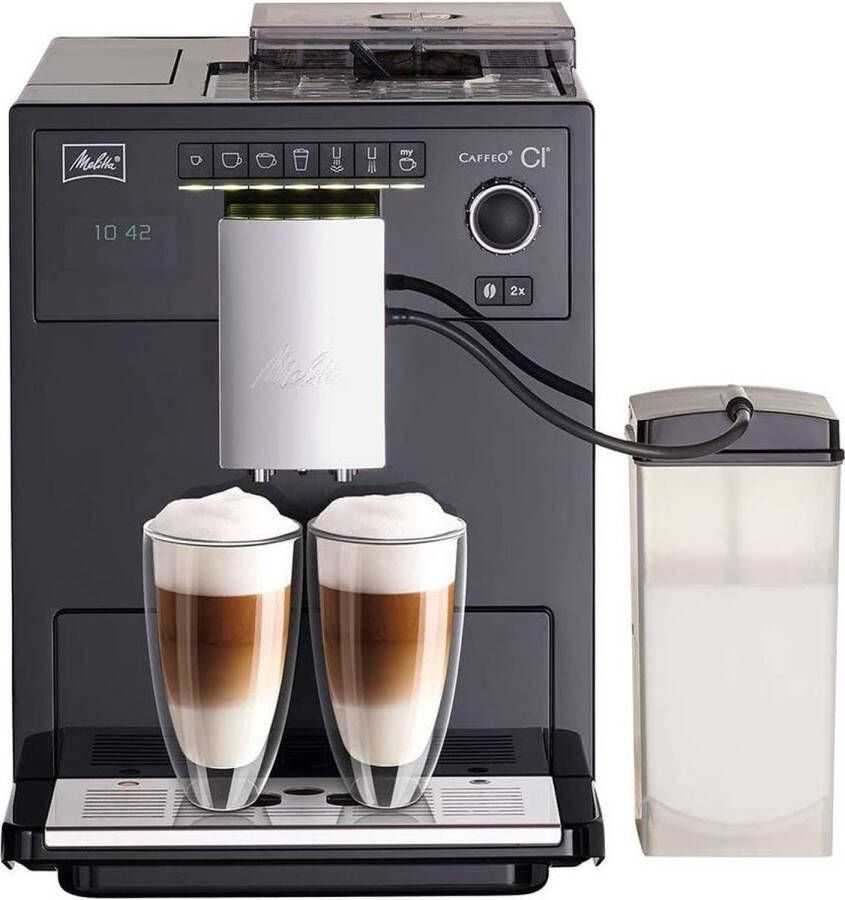 Melitta Caffeo CI Volautomaat Espressomachine Zwart