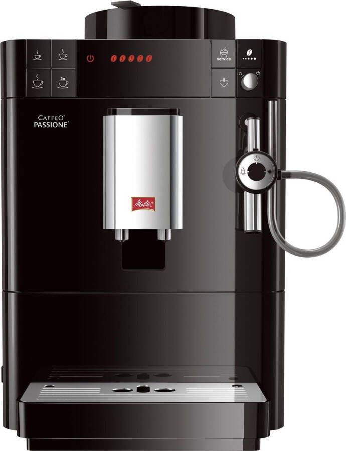 Melitta Volautomatisch koffiezetapparaat Passione F53 0-102 zwart Per kopje precies de juiste hoeveelheid versgemalen bonen service-toets voor ontkalking & reiniging