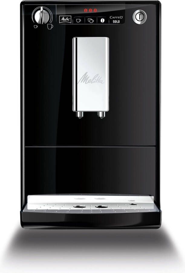 Melitta Caffeo Solo E950-101 Espressomachine Zwart-Zilver