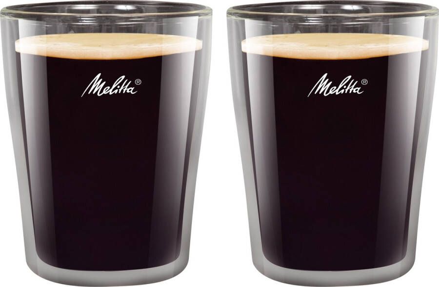 Melitta 6761117 glas koffie 200ml 2 stuks | Bestek&Servies | 4006508212903