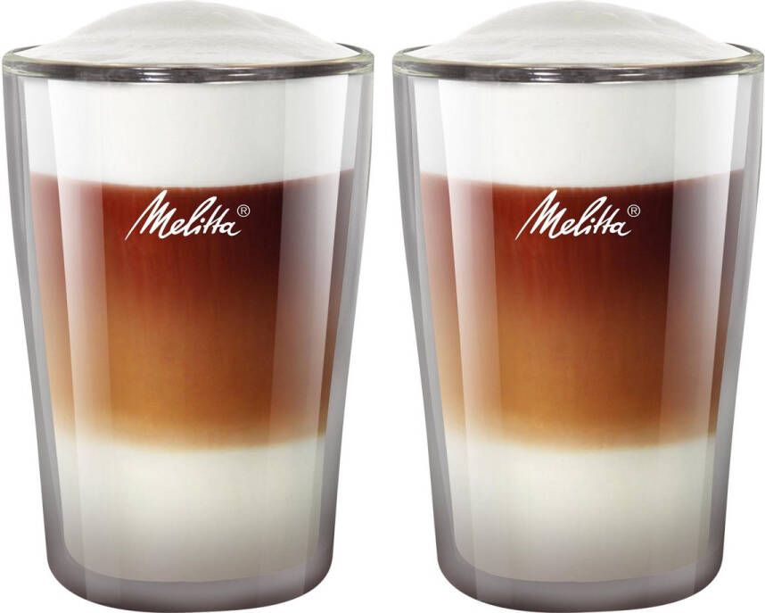 Melitta latte macchiato glazen (2 stuks) | Koffie Toebehoren | Accessoires&Toebehoren Keukenapparaten toebehoren | 212910