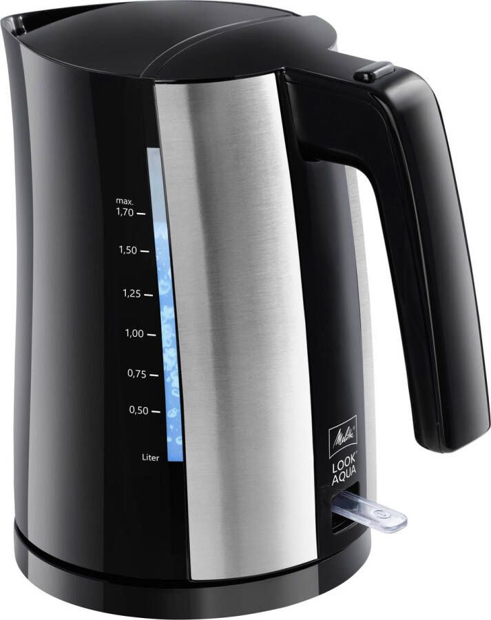 Melitta Look Aqua Waterkoker 1.7L 2400W Zwart