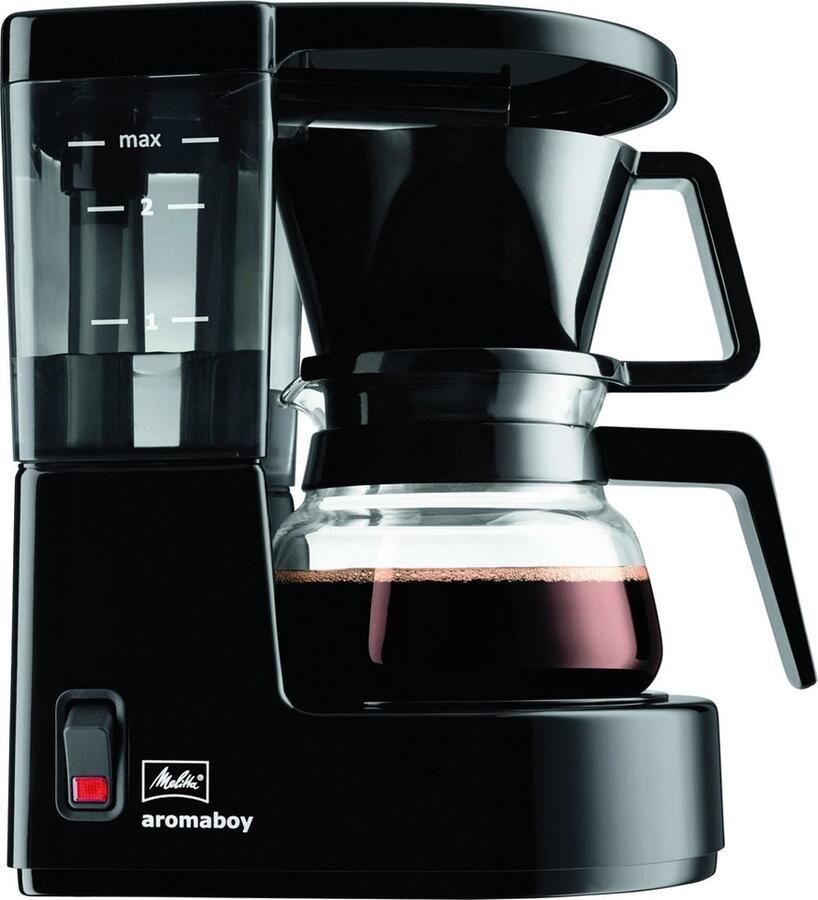 Melitta Douwe Egberts filterkoffiezetapparaat Aromaboy II zwart 0 3L