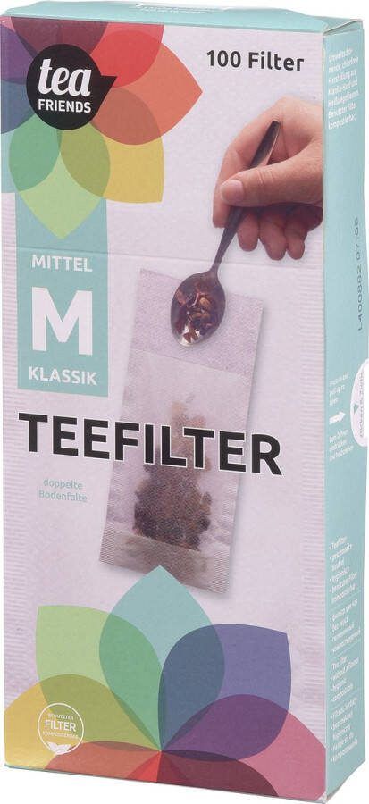 Melitta Theefilter papier maat M 100 stuks – Teafriends