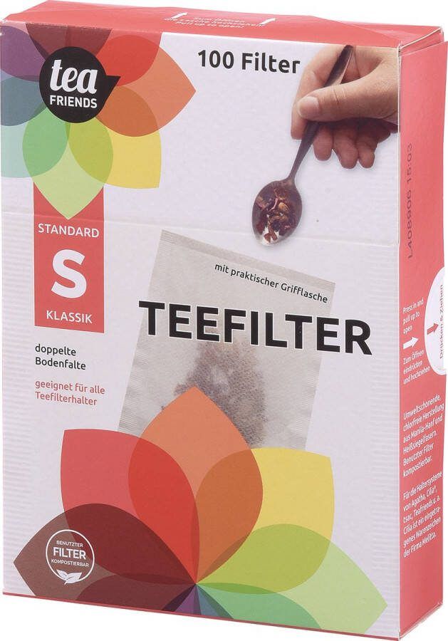 Melitta Theefilter papier maat S 100 stuks Teafriends