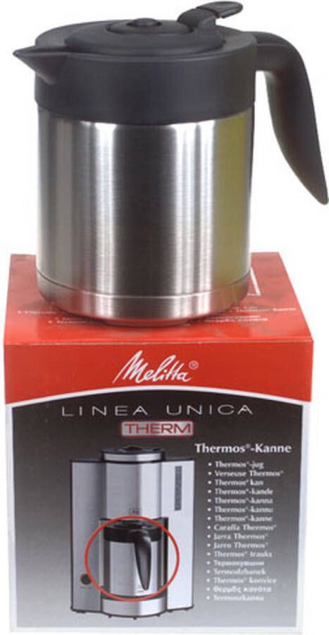 Melitta Thermal carafe for coffee maker stainless steel for Linea Unica