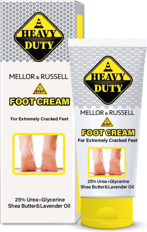 Mellor & Russel Heavy Duty Foot Cream Voetencrème voor Extreem Droge Voeten 75ML