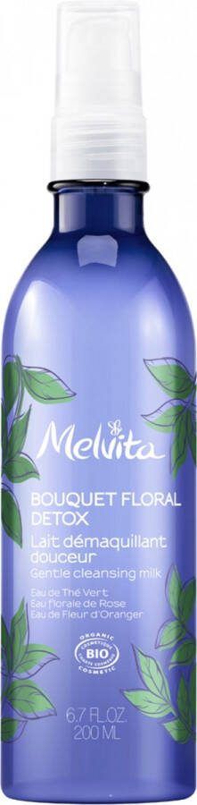 Melvita Bouquet Floral Detox Organic Reinigingsmelk 200 ml