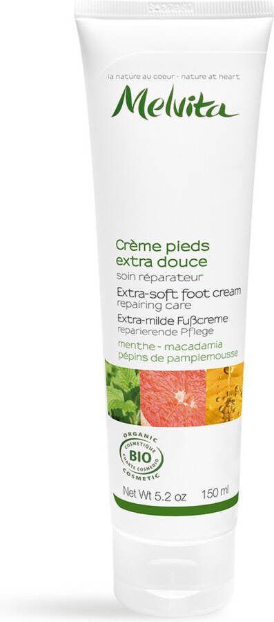 Melvita Extra-Soft Foot Cream Voetcrème 150 ml