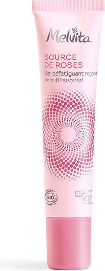 Melvita Source de Rose Awakening Eye Gel oogcrème & oogdruppel Ooggel Vrouwen 15 ml