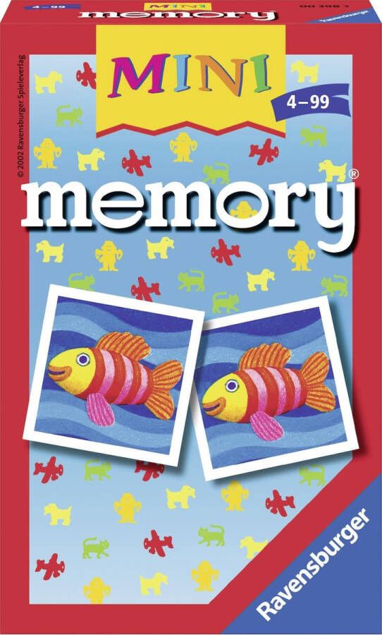 Ravensburger pocketspel Mini memoryÂ