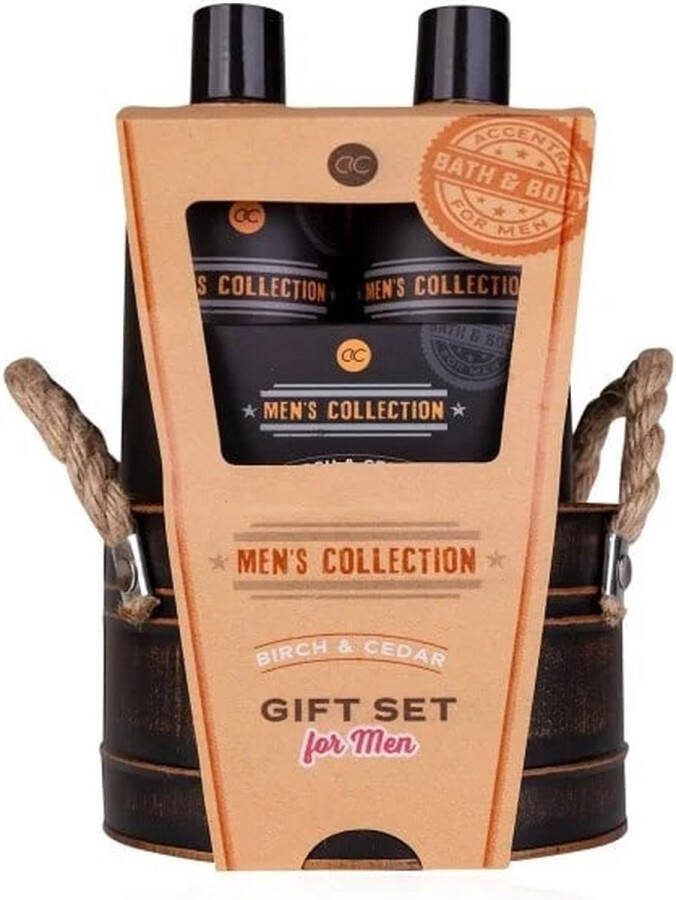 Men's collection set in tinnen emmer VADERDAG KERSTGESCHENK VERJAARDAG VALENTIJN