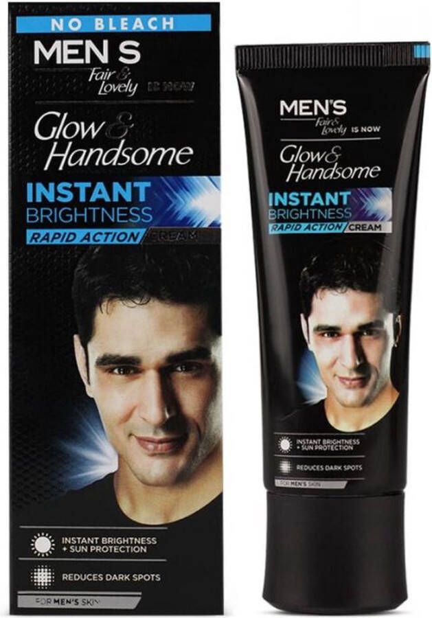 Men's Fair and Lovely Glow and Handsome gezichtscrème voor mannen