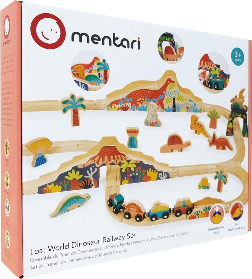 Mentari Dinowereld Treinset