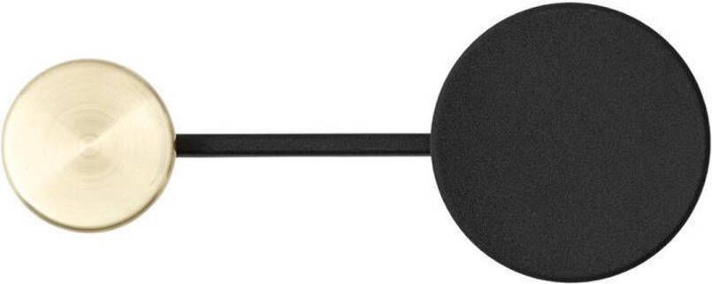 Audo Copenhagen Afteroom kapstok small zwart|messing