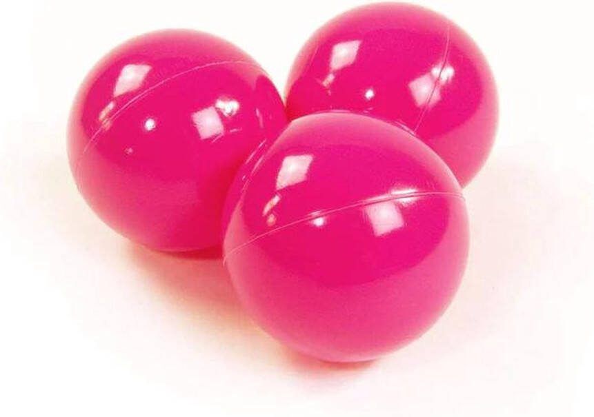 MEOWBABY Ballenbak Ballen 50 stuks Donker Roze