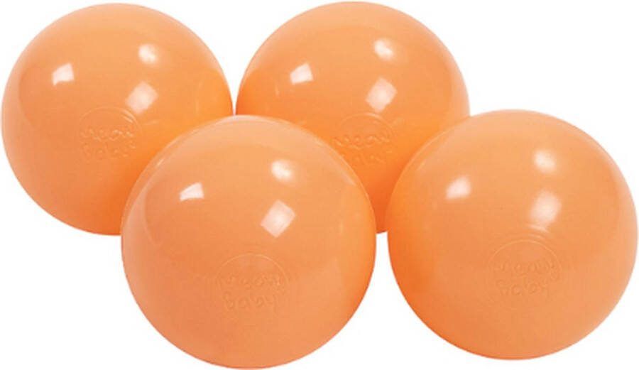 MEOWBABY Ballenbak Ballen 50 stuks Perzik