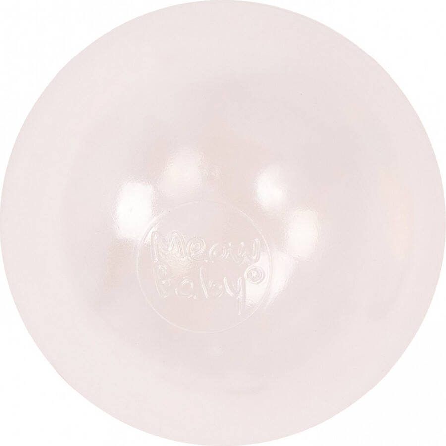 MEOWBABY Ballenbak ballen 50 stuks Transparant