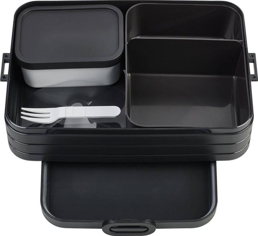 Mepal Bento Lunchbox large – Broodtrommel 8 boterhammen Nordic black