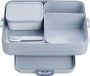 Mepal – Bento lunchbox Take a Break large inclusief bento box – Nordic blue – Lunchbox voor volwassenen - Thumbnail 1