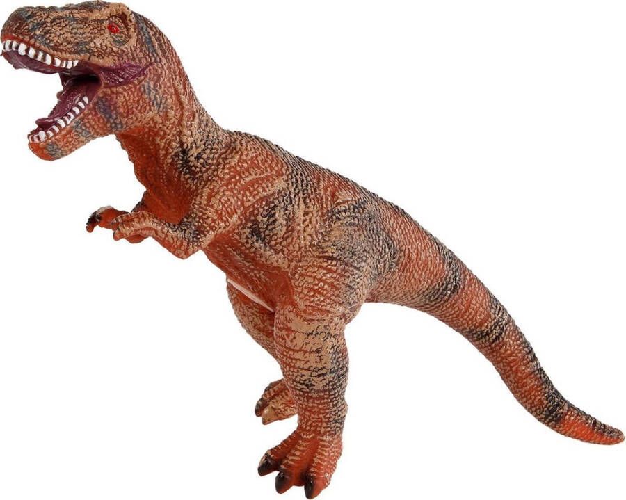Mepal Dinoworld Dinosaurus T-rex -41 Cm Rubber Bruin