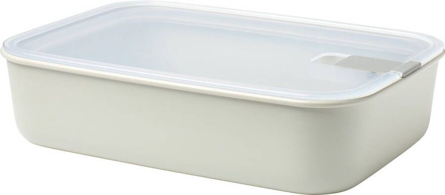 Mepal Cirqula Multikom Rechthoekig Vershoudbakje & Bewaardoos met Deksel 500 ml Nordic Green