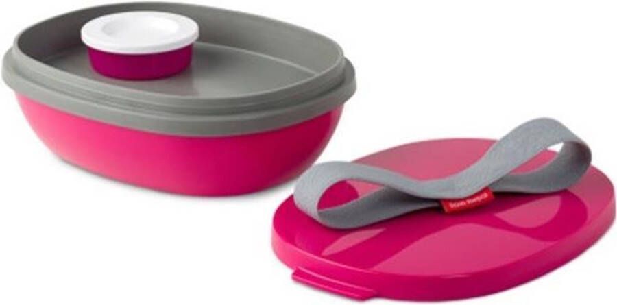 Mepal Ellipse Duo Lunchbox 1.4L Pink