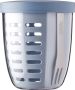 Mepal Ellipse fruit & veggie pot 600 ml Incl. vorkje Nordic blue - Thumbnail 1