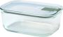 Mepal – Glazen vershouddoos EasyClip – Glazen schaal met deksel en kliksluiting – Geschikt voor de magnetron stoomoven oven koelkast & vriezer – Luchtdicht & lekvrij 450 ml – Nordic sage - Thumbnail 1