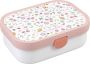 Mepal lunchbox Campus – Broodtrommel met vakjes voor kinderen – Geschikt voor 4 boterhammen – Flowers & Butterflies - Thumbnail 1