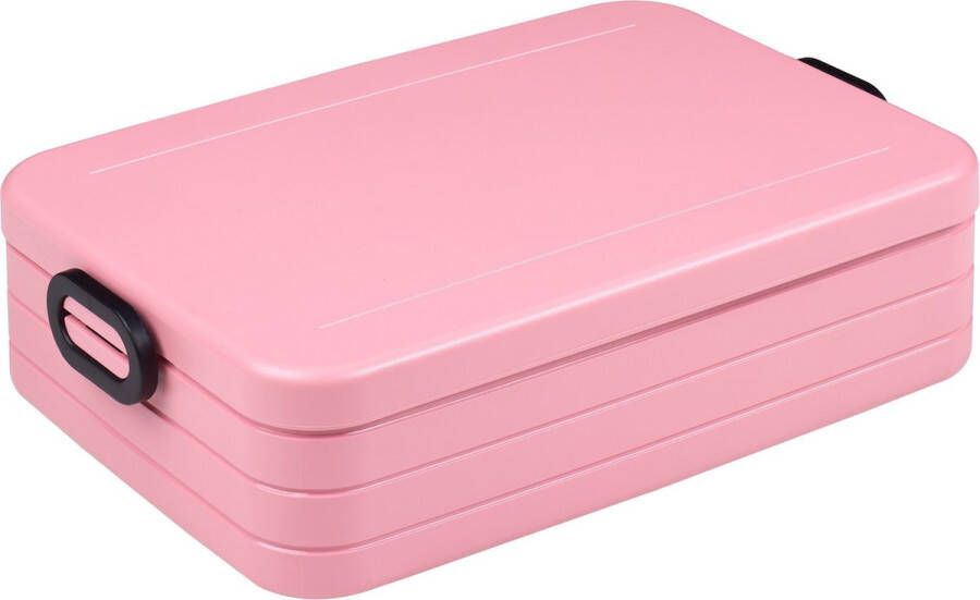 Mepal – Lunchbox Take a Break large – Geschikt voor 8 boterhammen – Nordic pink – Lunchbox voor volwassenen