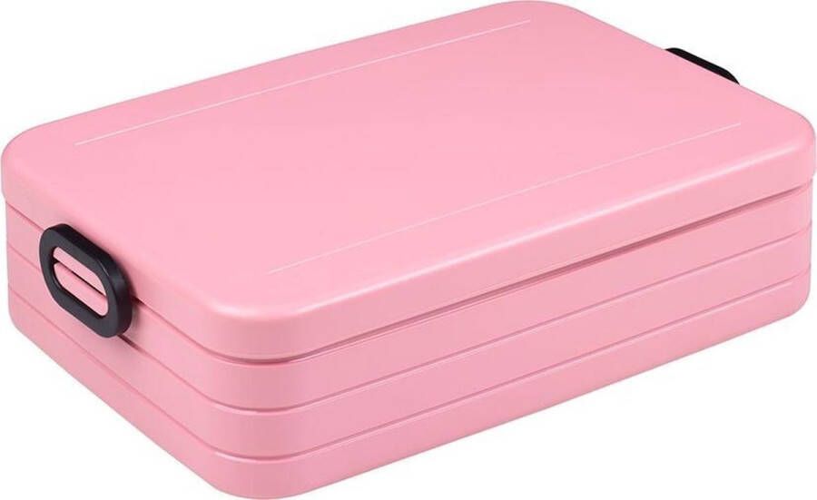 Mepal – Lunchbox Take a Break large – Geschikt voor 8 boterhammen – Nordic pink – Lunchbox voor volwassenen