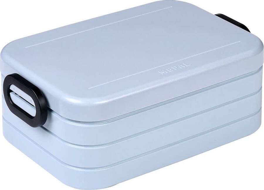 Mepal Lunchbox Take a Break midi – Geschikt voor 4 boterhammen – Nordic blue – Lunchbox voor volwassenen
