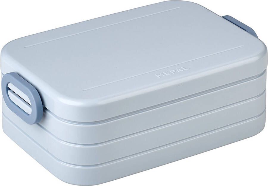 Mepal Lunchbox Take a Break midi – Geschikt voor 4 boterhammen – Nordic blue – Lunchbox voor volwassenen