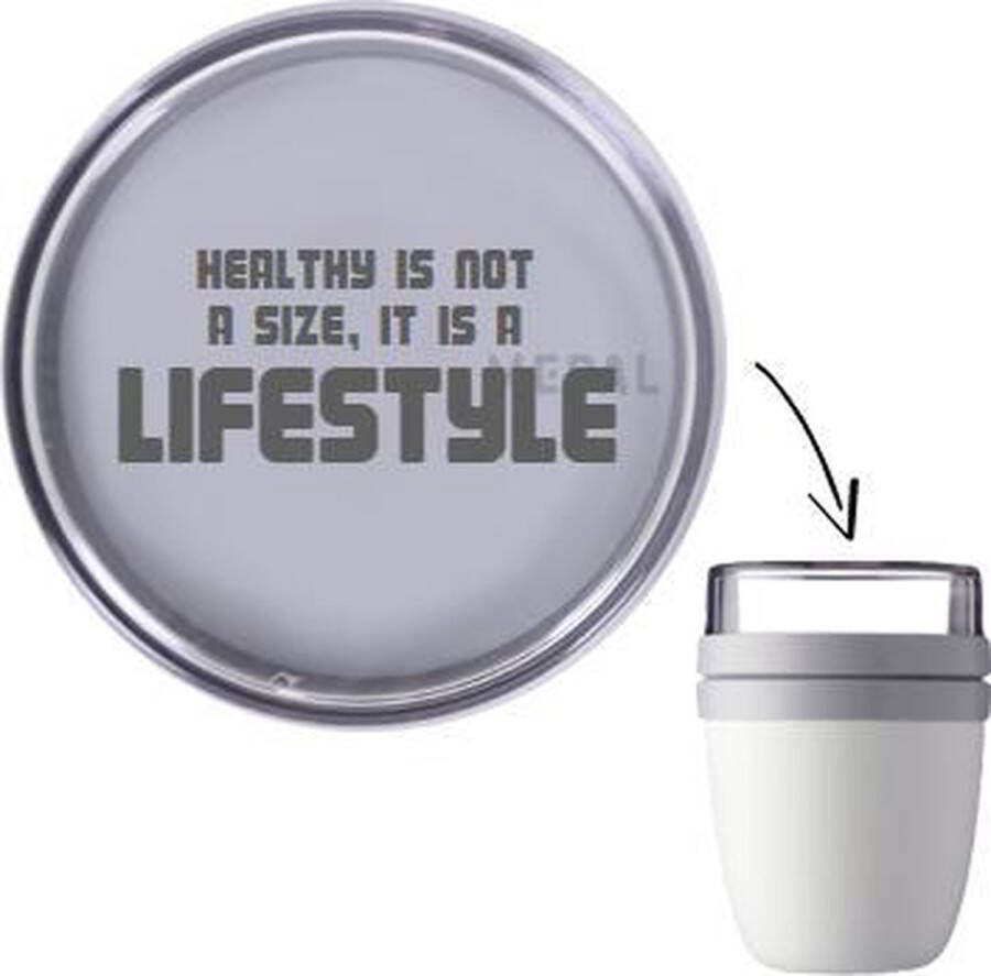 Mepal Lunchpot | healthy is not a size it is a lifestyle