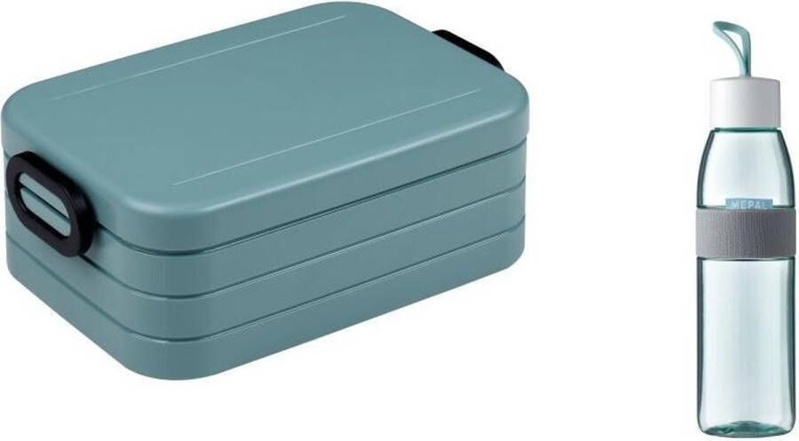 Mepal Lunchset Lunchbox + Waterfles Groen