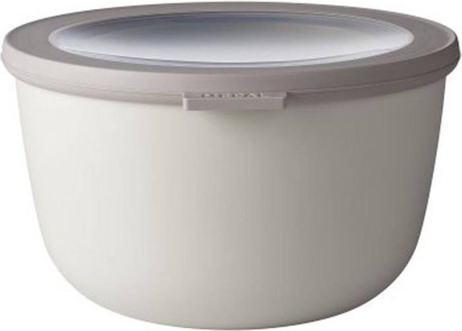 Mepal Multikom Cirqula vershouddoos 1000 ml Rond Nordic white