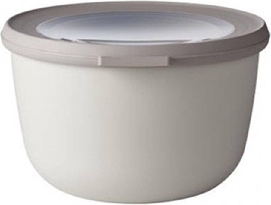 Mepal Multikom Cirqula vershouddoos 2000 ml Rond Nordic white