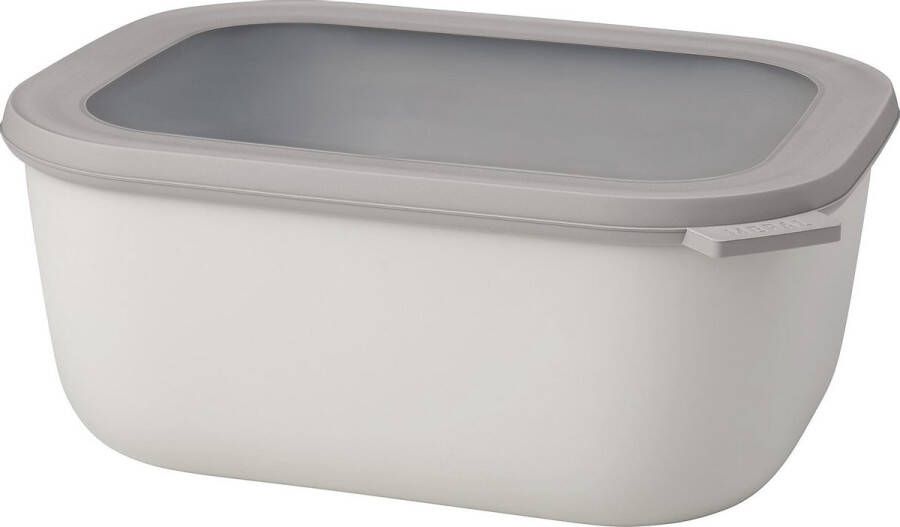 Mepal Cirqula bewaardoos multikom Cirqula rechthoekig 3000 ml nordic white