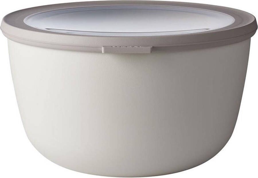 Mepal Multikom Cirqula vershouddoos 3000 ml Rond Nordic white