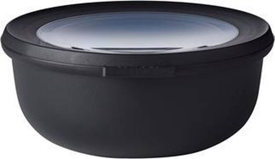 Mepal Multikom Cirqula vershouddoos 750 ml Rond Nordic black