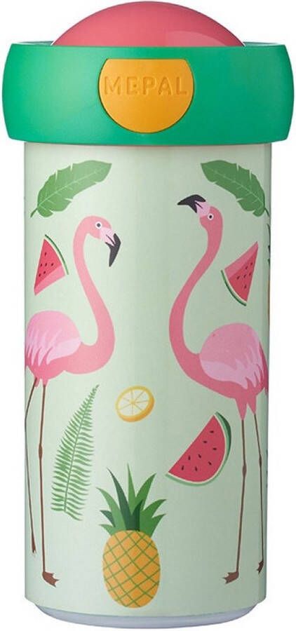 Mepal Rosti Schoolbeker Tropische Flamingo 300 ml