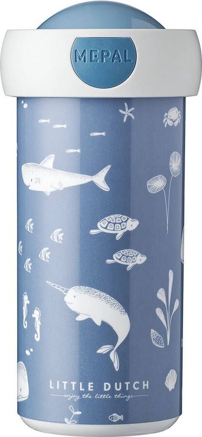 Mepal schoolbeker Campus 300 ml Little dutch ocean OP=OP