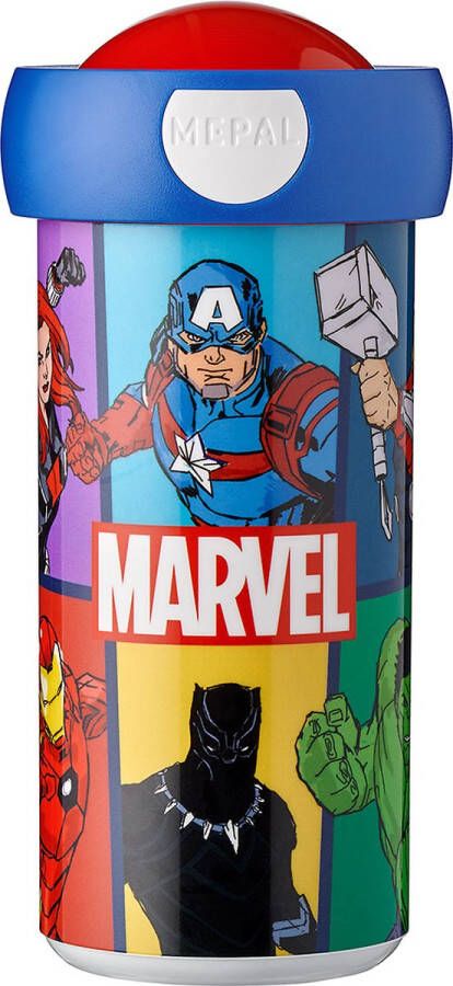 Mepal schoolbeker Campus – 300 ml – Sluit goed af – Drinkbeker voor kinderen – Avengers