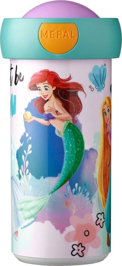 Mepal schoolbeker Campus – 300 ml – Sluit goed af – Drinkbeker voor kinderen – Disney Princess