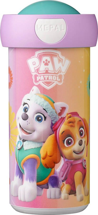 Mepal schoolbeker Campus – 300 ml – Sluit goed af – Drinkbeker voor kinderen – Paw Patrol Girls