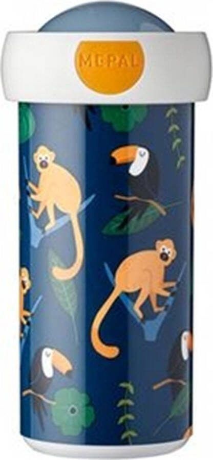Mepal schoolbeker Campus – 300 ml – Sluit goed af – Drinkbeker voor kinderen – Jungle
