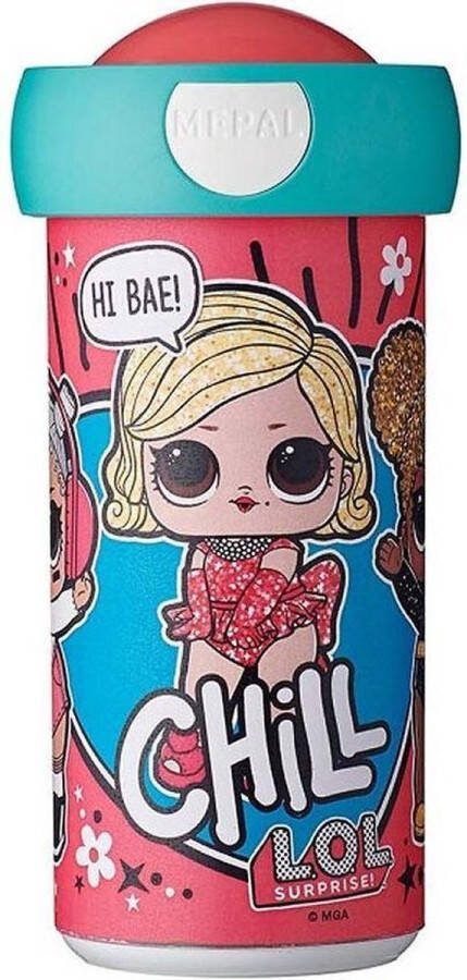 Mepal schoolbeker Campus – 300 ml – Sluit goed af – Drinkbeker voor kinderen – L.O.L. Suprise