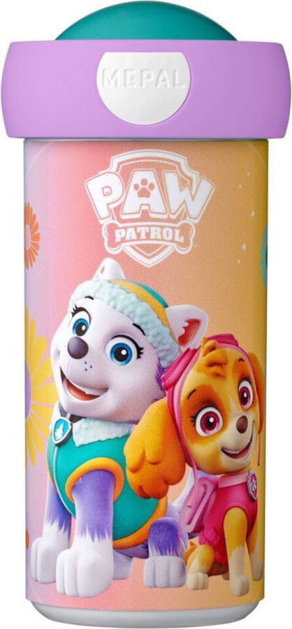 Mepal schoolbeker Campus – 300 ml – Sluit goed af – Drinkbeker voor kinderen – Paw Patrol Girls